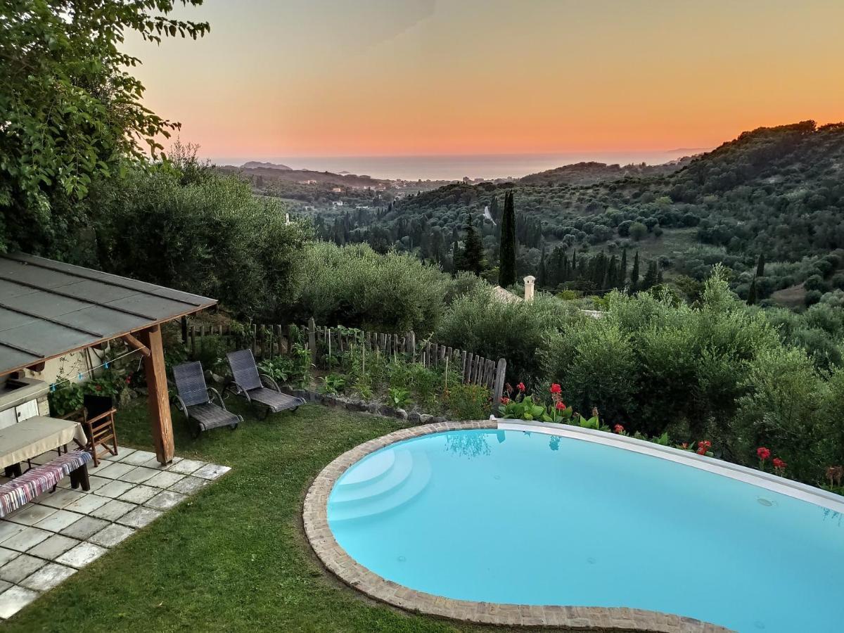 Mastrogiannis Villa Myrtia Armenades Exterior photo